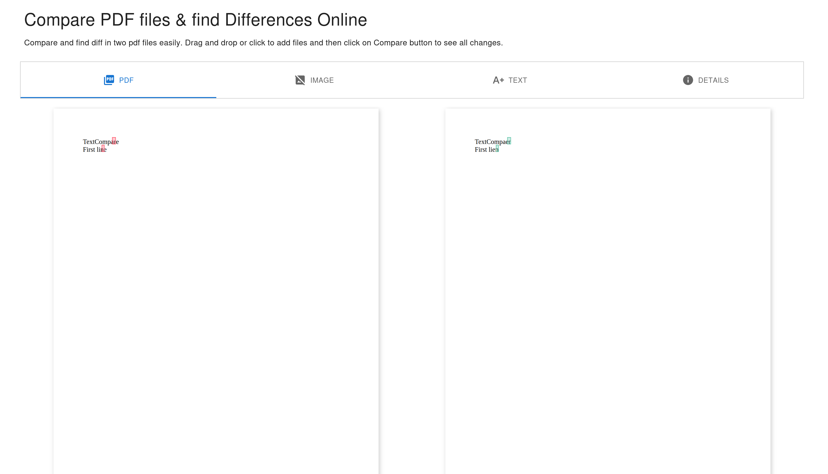 Document Compare